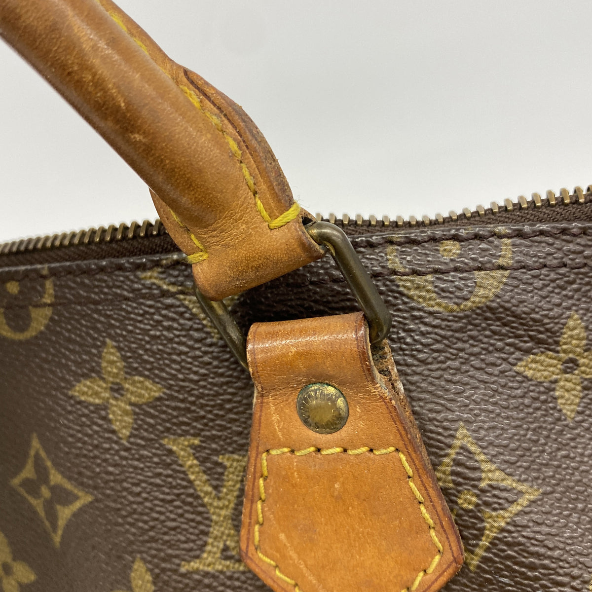 【6ib1649】ルイヴィトン ハンドバッグ モノグラム スピーディ35 M41107 ブラウン【中古】レディース