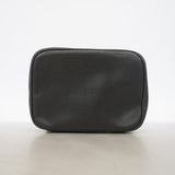 【6ib1654】シャネル バニティバッグ キャビアスキン ブラック ゴールド金具【中古】レディース