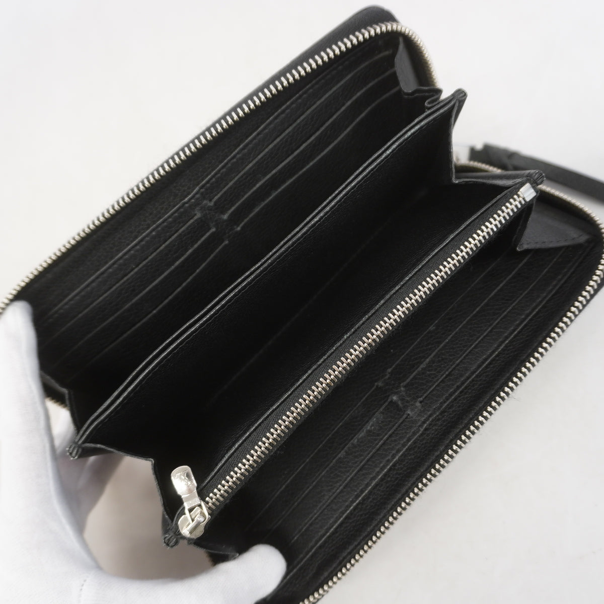 【6ib1661】ルイヴィトン 長財布 ジッピーロックミー M62622 ノワール【中古】レディース