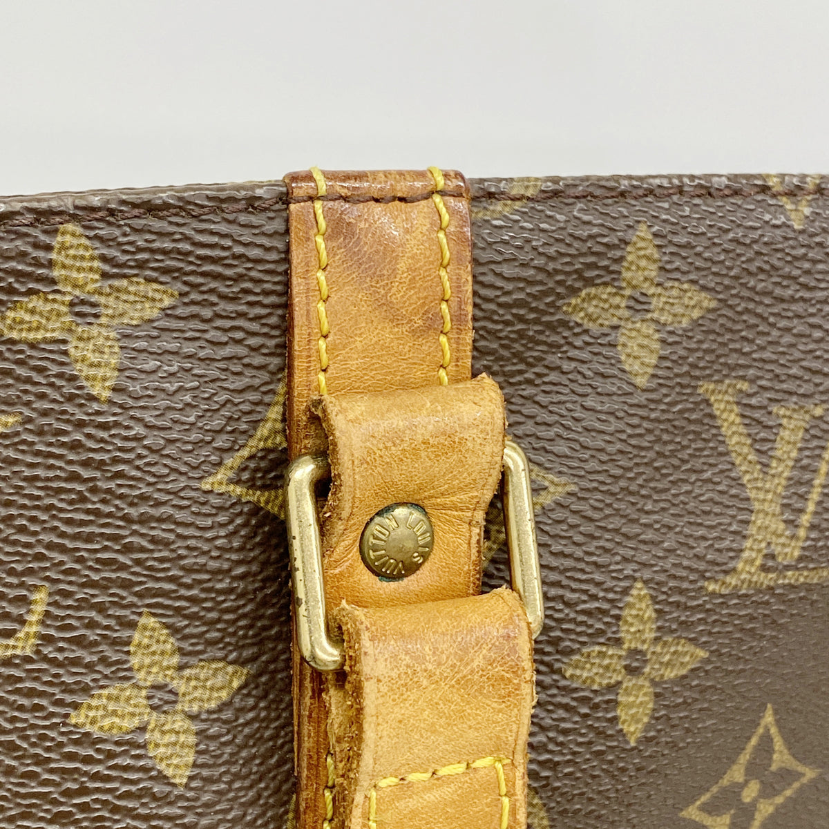 【6ib1665】ルイヴィトン トートバッグ モノグラム サックショッピング M51109 ブラウン【中古】レディース
