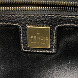 【6ib1673】フェンディ ハンドバッグ マンマバケット レザー ブラック ゴールド金具【中古】レディース