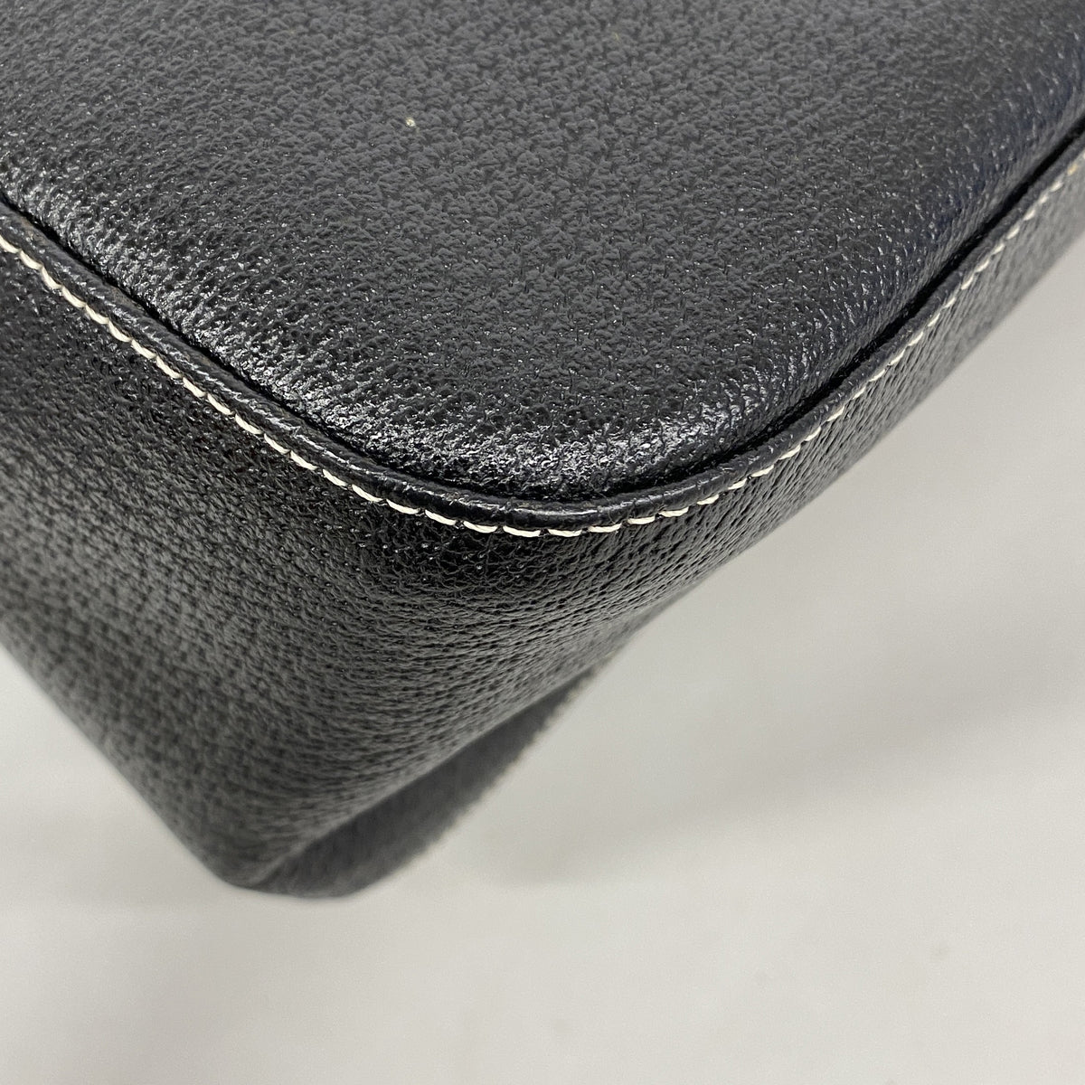 【6ib1673】フェンディ ハンドバッグ マンマバケット レザー ブラック ゴールド金具【中古】レディース