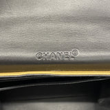 【6ib1676】シャネル ショルダーバッグ 2.55/チョコバー チェーンショルダー ラムスキン ブラウン ゴールド金具【中古】レディース