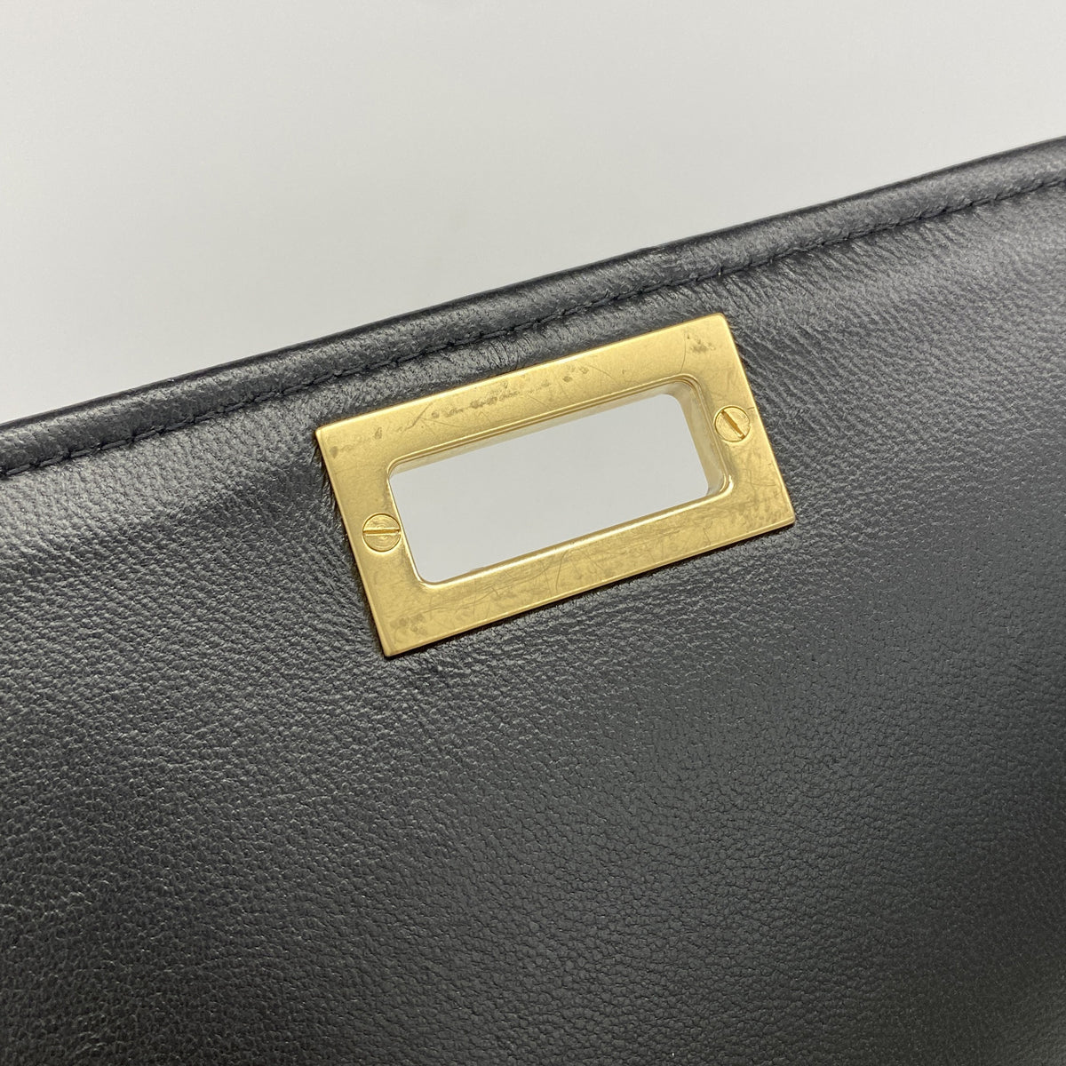 【6ib1676】シャネル ショルダーバッグ 2.55/チョコバー チェーンショルダー ラムスキン ブラウン ゴールド金具【中古】レディース