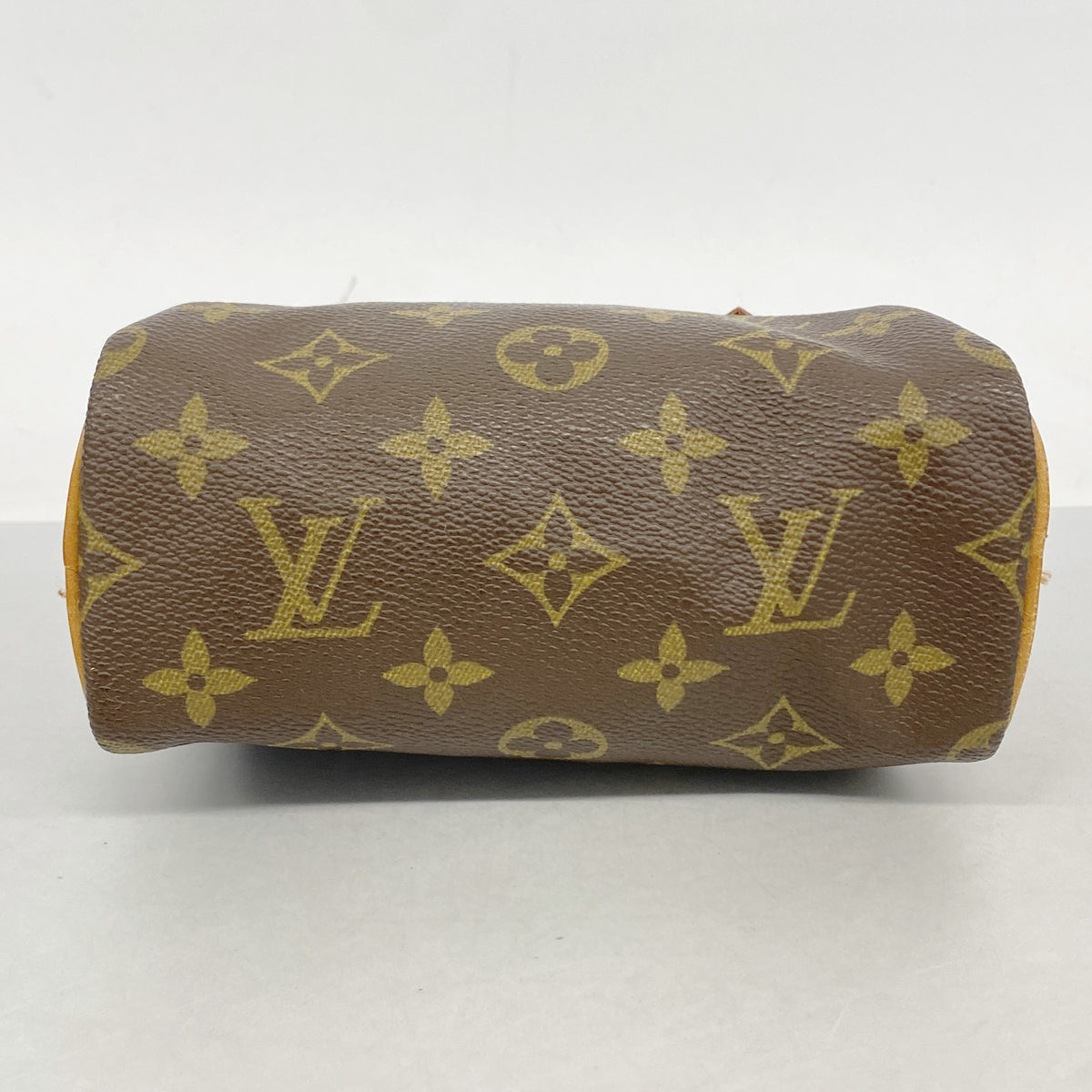 【6ib1679】ルイヴィトン ハンドバッグ モノグラム ミニスピーディ M41534 ブラウン【中古】レディース