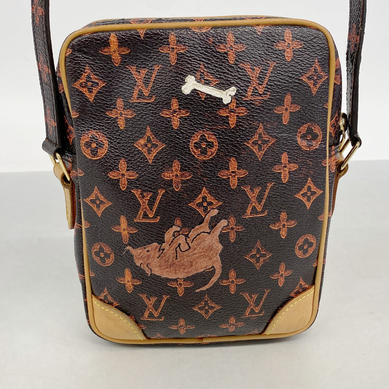 【6ib1680】ルイヴィトン ショルダーバッグ キャットグラム パナムセット M44399 ブラウン【中古】レディース