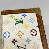 【6ib1682】ルイヴィトン コインケース モノグラム・マルチカラー ポシェットクレ M92655 ブロン【中古】レディース