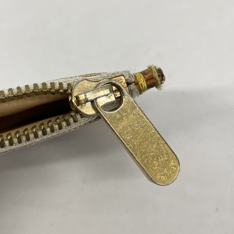 【6ib1682】ルイヴィトン コインケース モノグラム・マルチカラー ポシェットクレ M92655 ブロン【中古】レディース