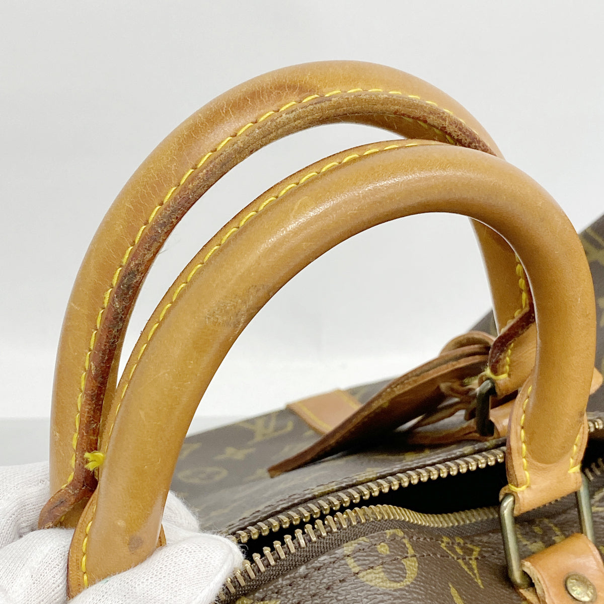 【6ib1684】ルイヴィトン ボストンバッグ モノグラム キーポル50 M41426 ブラウン【中古】メンズ レディース ユニセックス