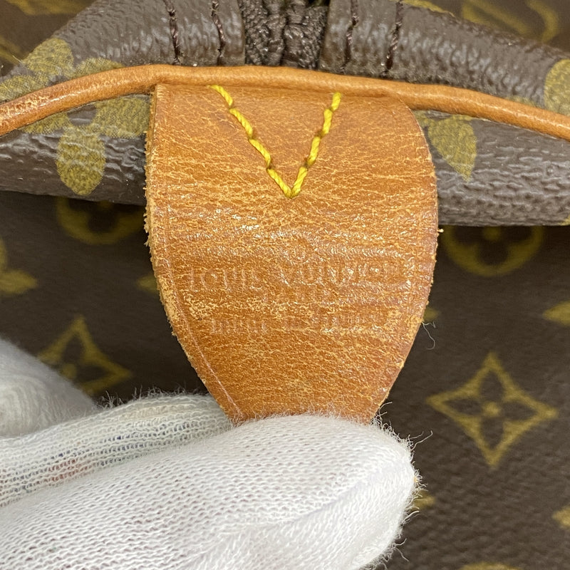 【6ib1684】ルイヴィトン ボストンバッグ モノグラム キーポル50 M41426 ブラウン【中古】メンズ レディース ユニセックス