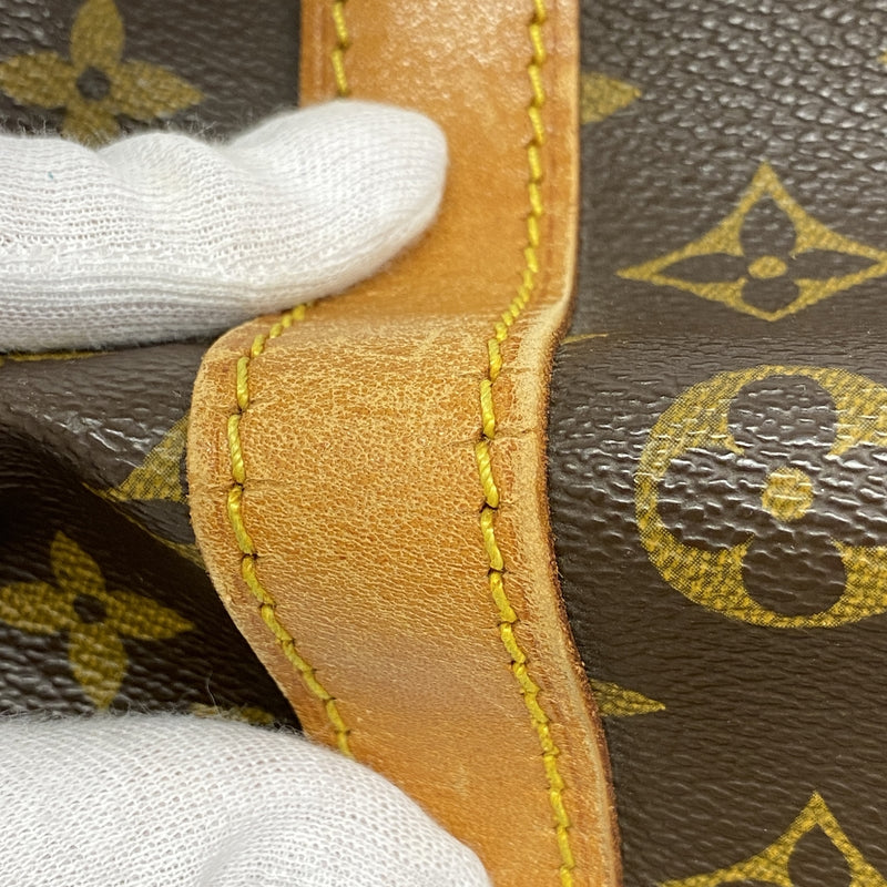【6ib1685】ルイヴィトン ボストンバッグ モノグラム キーポル55 M41424 ブラウン【中古】メンズ レディース ユニセックス