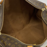 【6ib1694】ルイヴィトン ボストンバッグ モノグラム キーポルバンドリエール45 M41418 ブラウン【中古】メンズ レディース ユニセックス