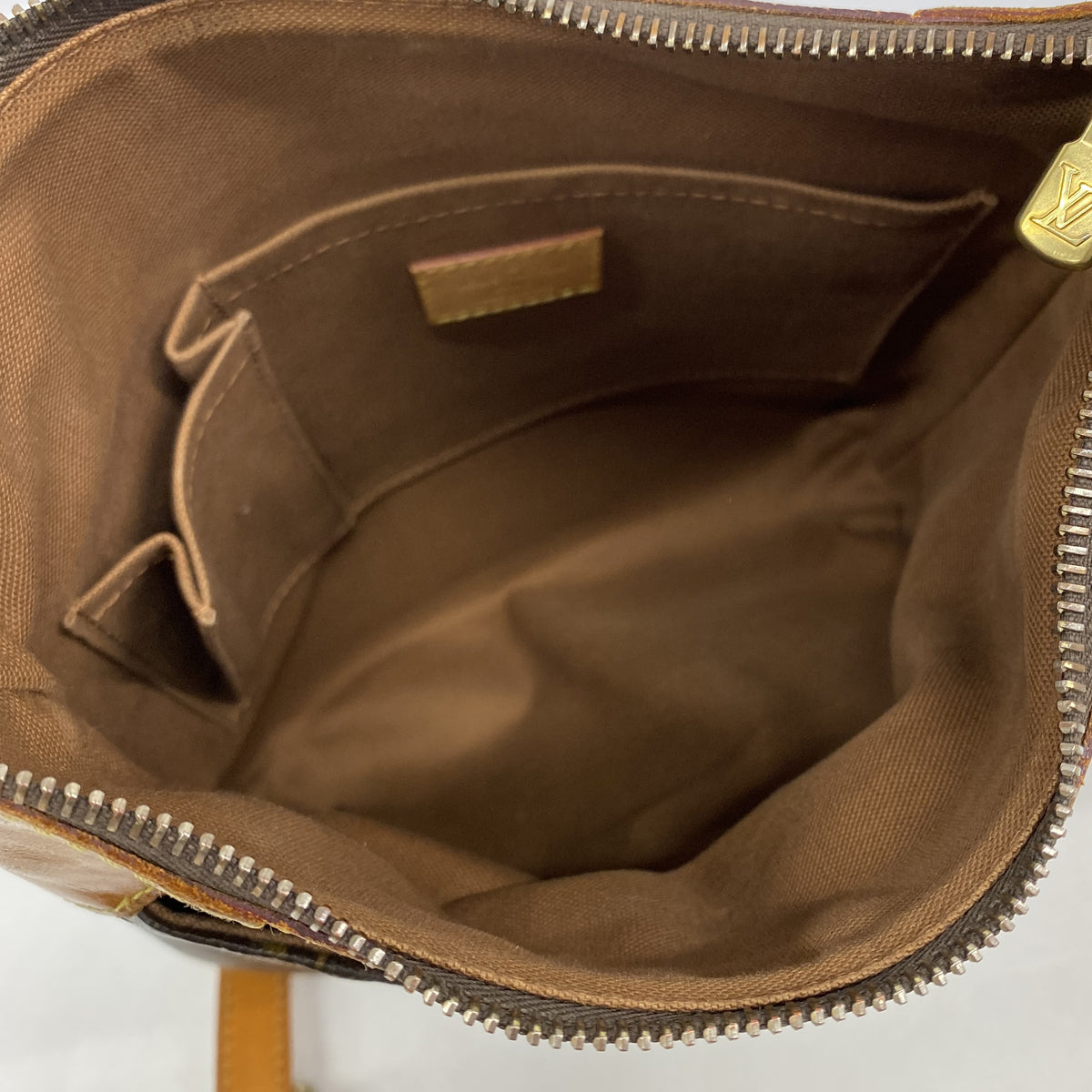 【6ib1696】ルイヴィトン ショルダーバッグ モノグラム オデオンPM M56390 ブラウン【中古】レディース