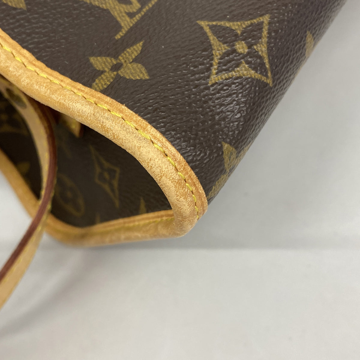 【6ib1697】ルイヴィトン ショルダーバッグ モノグラム ポパンクールロン M40008 ブラウン【中古】レディース