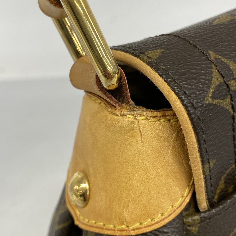 【6ib1698】ルイヴィトン ショルダーバッグ モノグラム ビバリーMM M40121 ブラウン【中古】レディース