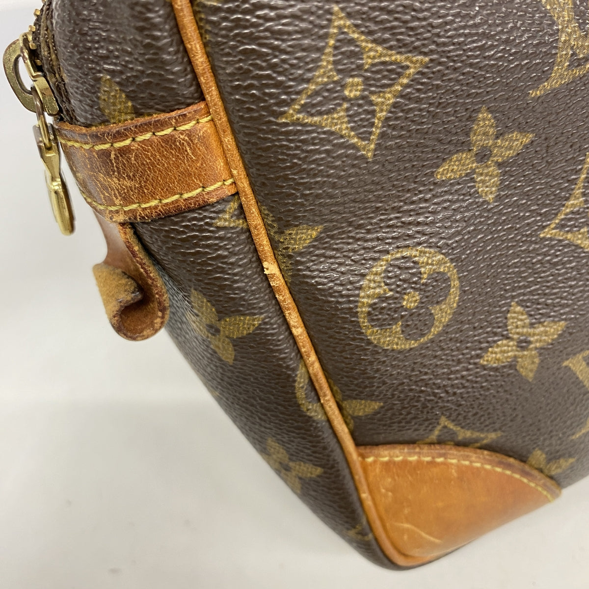 【6ib1700】ルイヴィトン クラッチバッグ モノグラム コンピエーニュ28 M51845 ブラウン【中古】メンズ