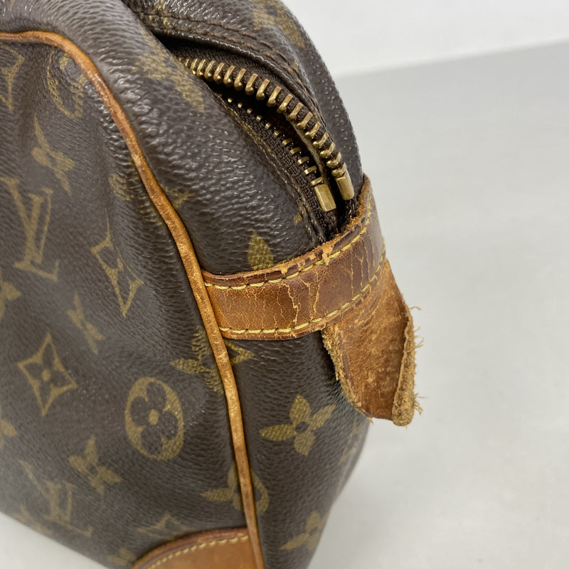 【6ib1700】ルイヴィトン クラッチバッグ モノグラム コンピエーニュ28 M51845 ブラウン【中古】メンズ