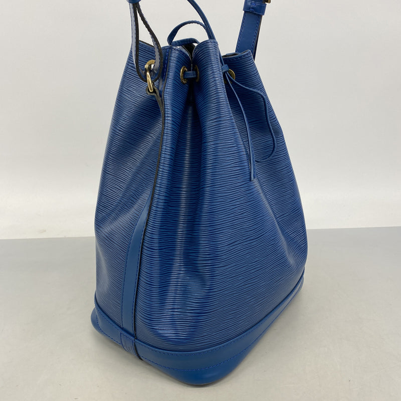 【6ib1701】ルイヴィトン ショルダーバッグ エピ ノエ M44005 トレドブルー【中古】レディース