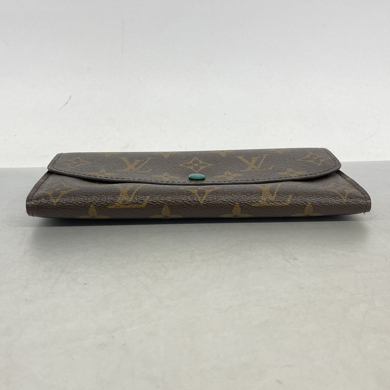 【6ib1704】ルイヴィトン 長財布 モノグラム ポルトフォイユエミリー M60137 ヴェール【中古】レディース