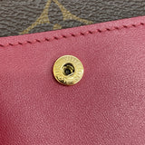 【6ib1711】ルイヴィトン 財布 モノグラム ポルトフォイユジュリエット M69433 フューシャ【中古】レディース