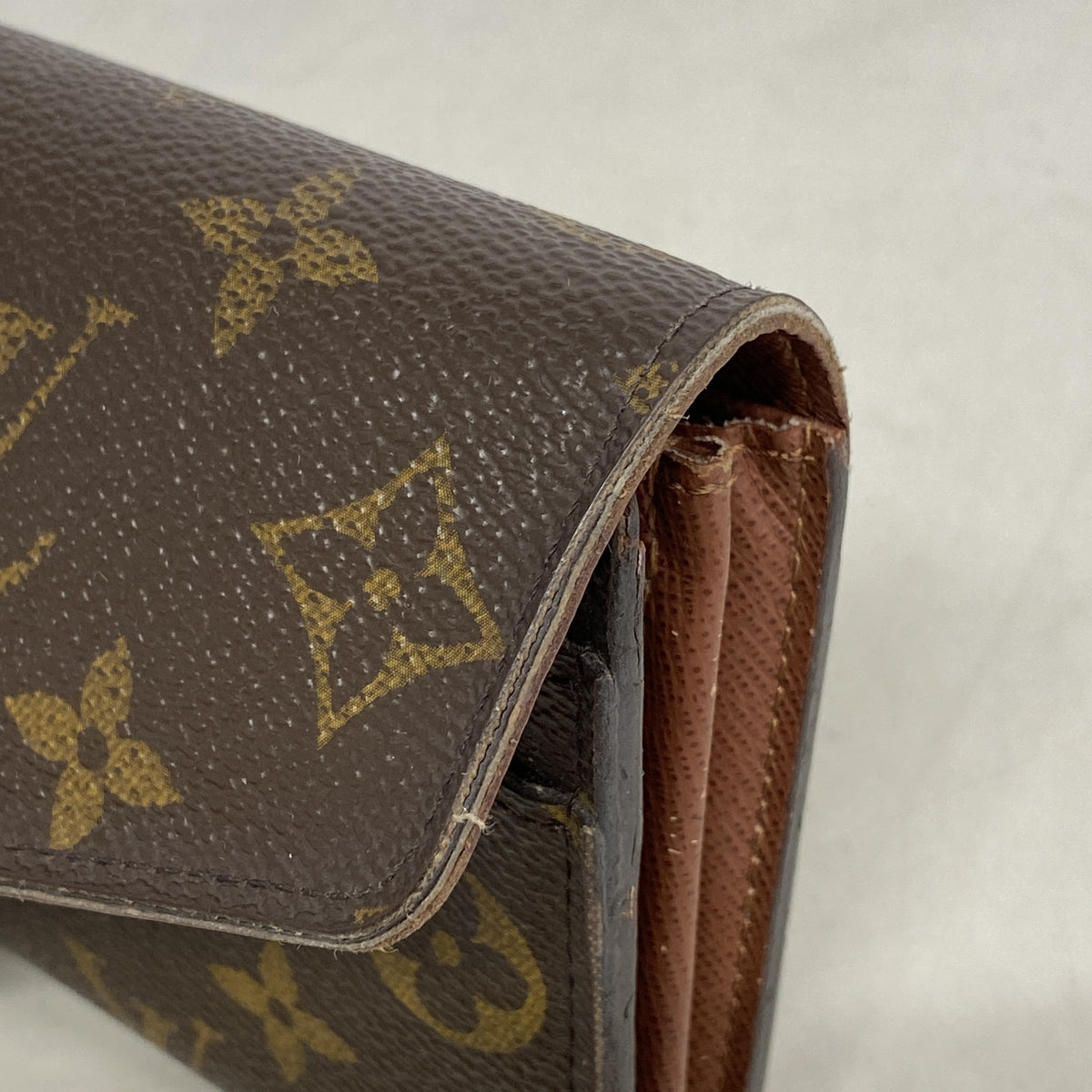 【6ib1712】ルイヴィトン 長財布 モノグラム ポルトフォイユサラ M60531 ブラウン【中古】レディース