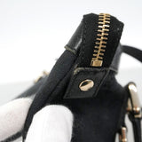 【6ib1716】グッチ トートバッグ GGキャンバス 1414700 キャンバス ブラック ゴールド金具【中古】レディース