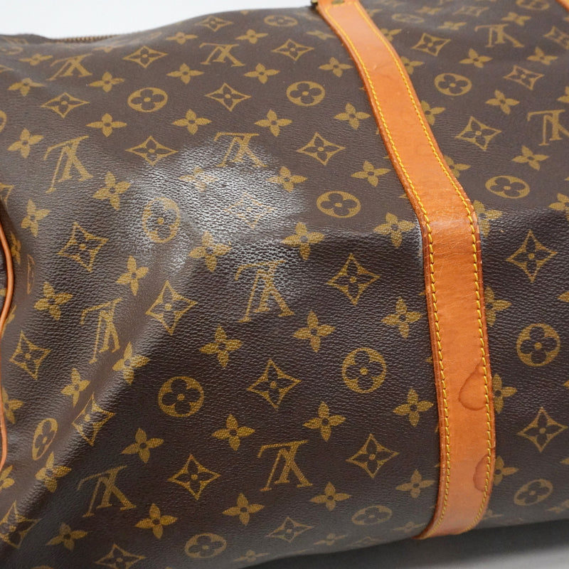 【6ib1754】ルイヴィトン ボストンバッグ モノグラム キーポルバンドリエール60 M41412 ブラウン【中古】メンズ レディース ユニセックス