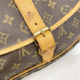 【6ib1770】ルイヴィトン ショルダーバッグ モノグラム ソミュール35 M42254 ブラウン【中古】レディース