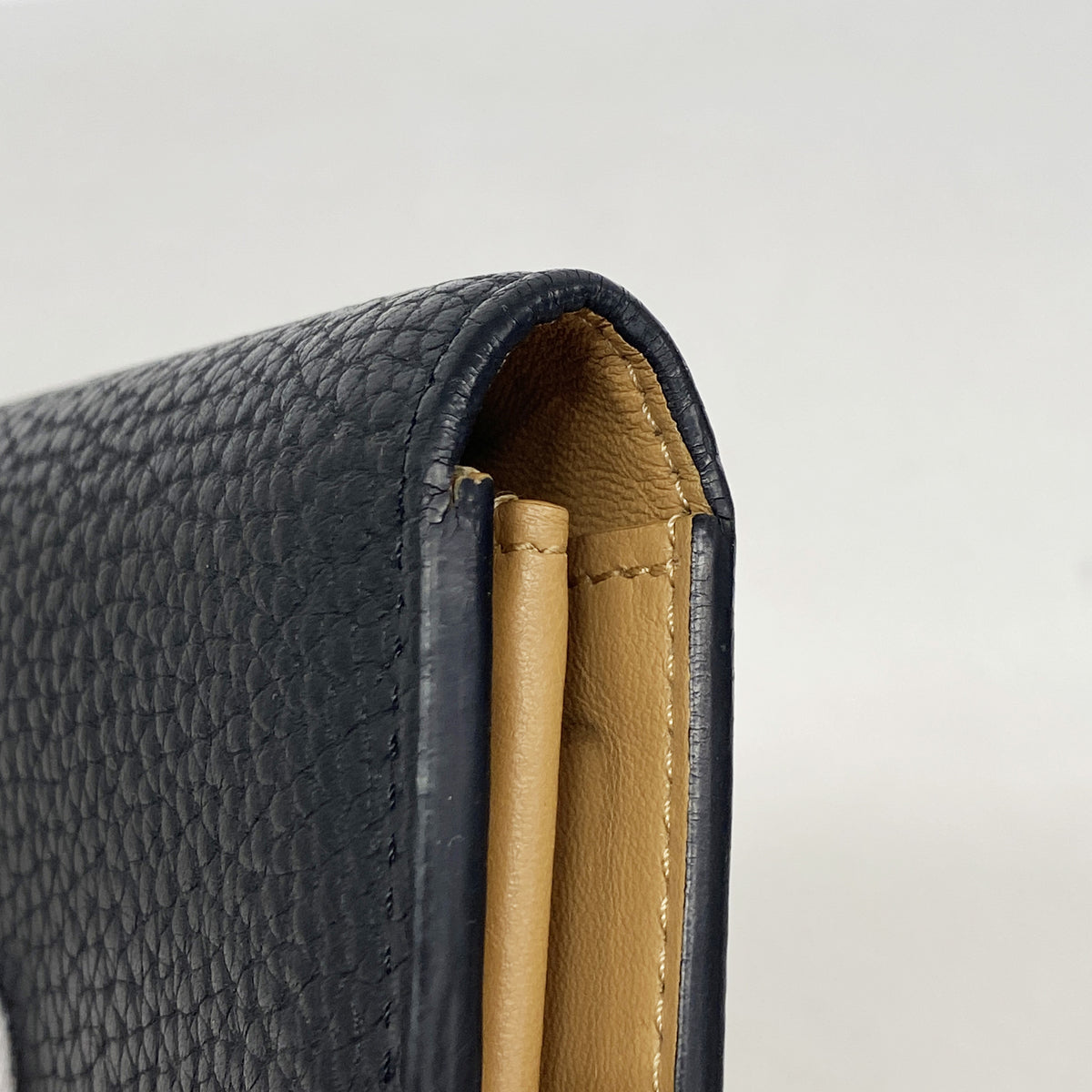 【6ib1774】ルイヴィトン 長財布 LVヴェルティカルウォレット M81330 ノワール【中古】レディース