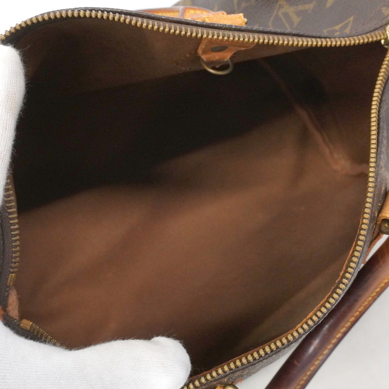 【6ib1791】ルイヴィトン ハンドバッグ モノグラム スピーディ30 M41108 ブラウン【中古】レディース