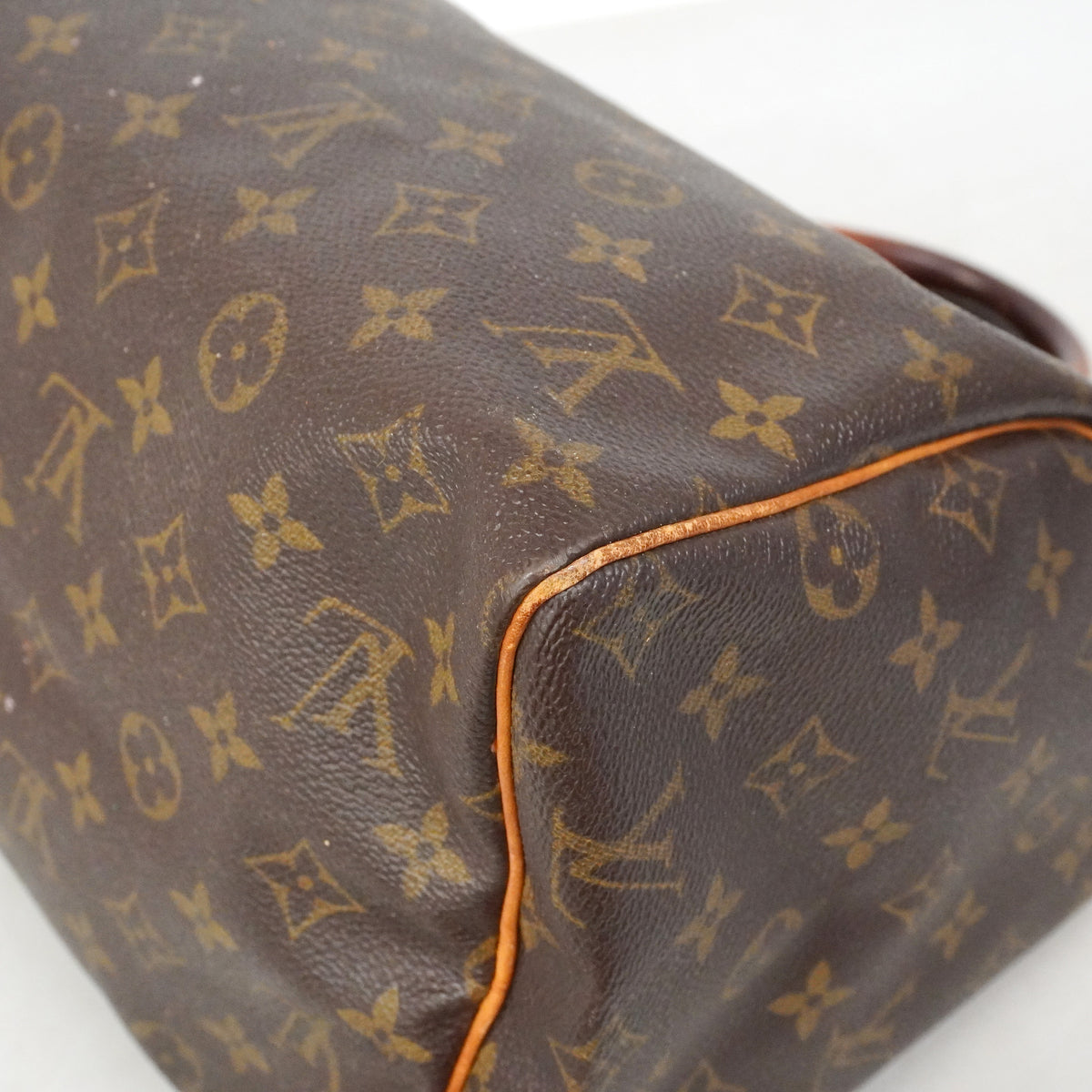 【6ib1791】ルイヴィトン ハンドバッグ モノグラム スピーディ30 M41108 ブラウン【中古】レディース
