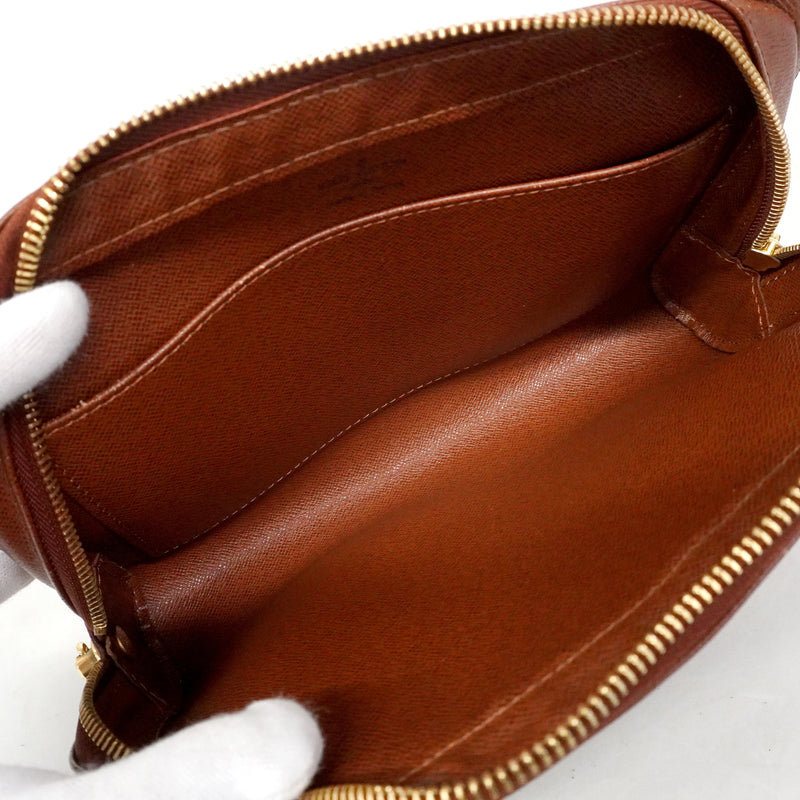 【6ib1795】ルイヴィトン クラッチバッグ モノグラム オルセー M51790 ブラウン【中古】メンズ