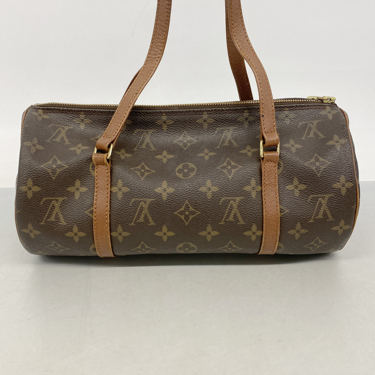 【6ib1803】ルイヴィトン ハンドバッグ モノグラム パピヨン30 M51385 ブラウン【中古】レディース
