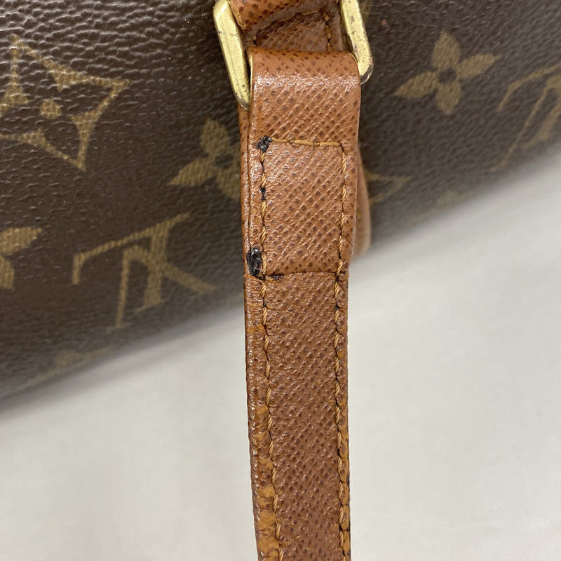 【6ib1803】ルイヴィトン ハンドバッグ モノグラム パピヨン30 M51385 ブラウン【中古】レディース