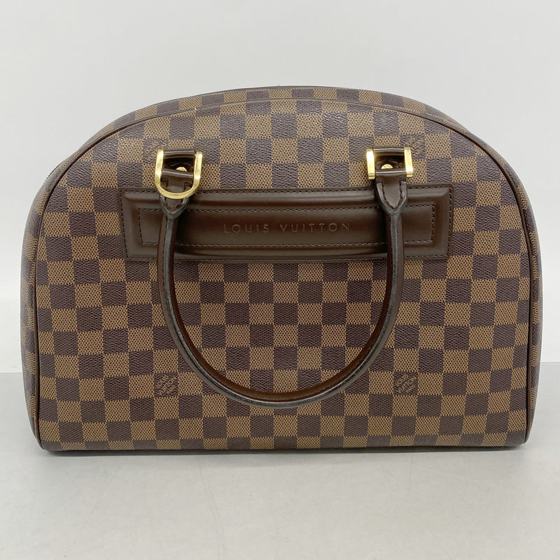 【6ib1805】ルイヴィトン ハンドバッグ ダミエ ノリータ N41455 エベヌ【中古】レディース