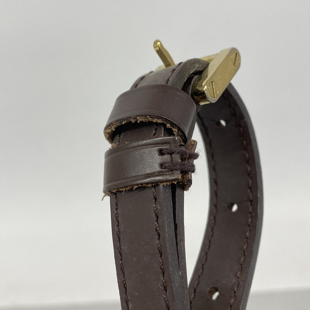 【6ib1806】ルイヴィトン ショルダーバッグ ダミエ イパネマPM N51294 エベヌ【中古】レディース