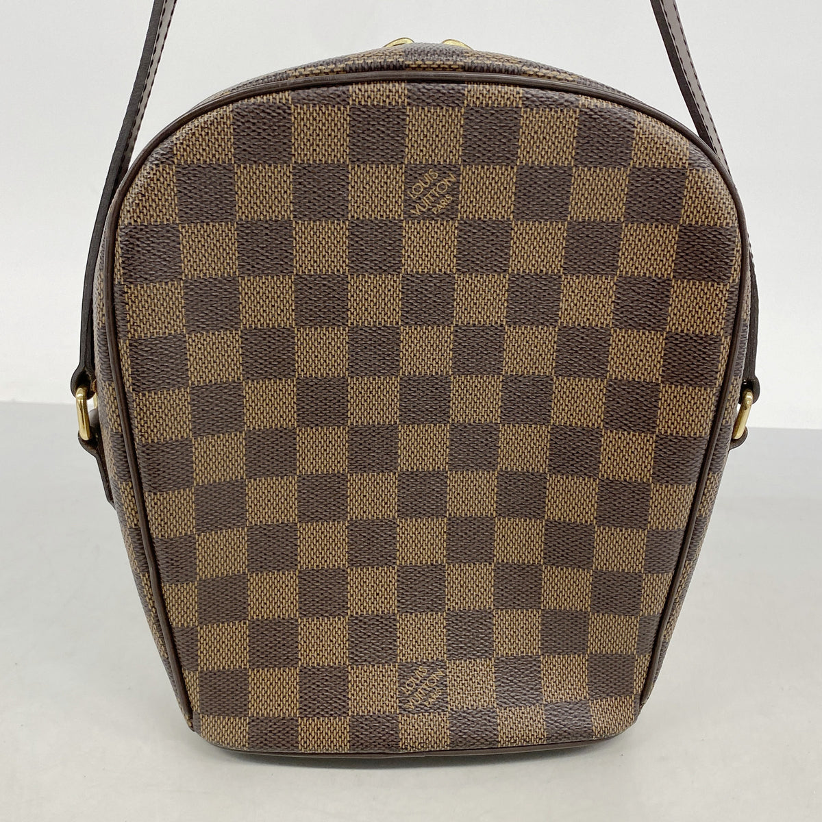 【6ib1806】ルイヴィトン ショルダーバッグ ダミエ イパネマPM N51294 エベヌ【中古】レディース