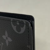 【6ib1812】ルイヴィトン 札入れ モノグラム・エクリプス ポルトフォイユスレンダー M62294 ブラック【中古】メンズ