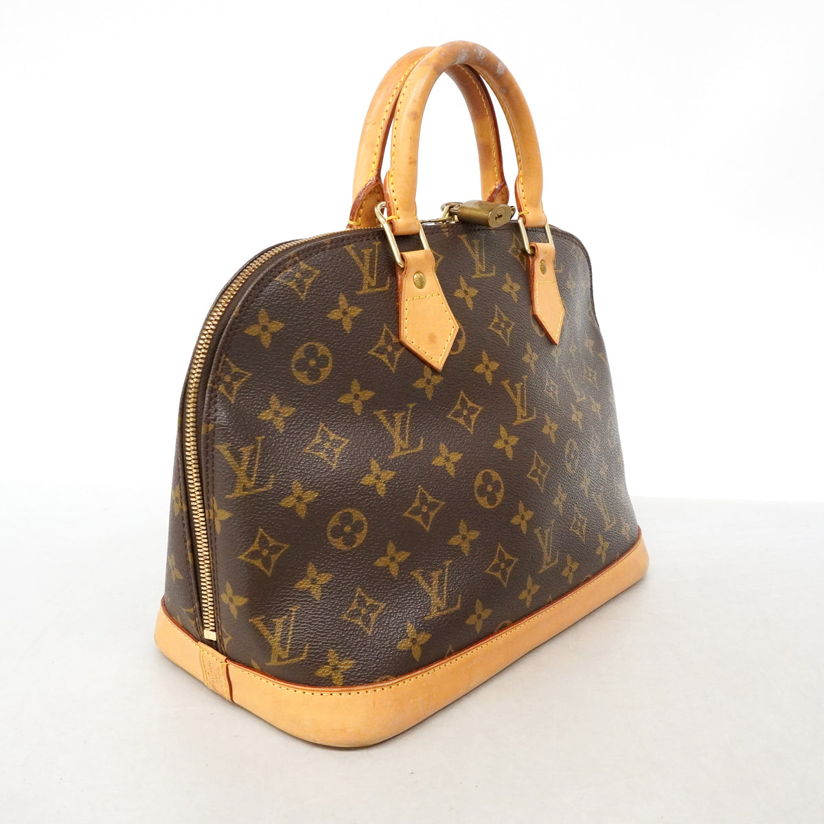 【6ib1819】ルイヴィトン ハンドバッグ モノグラム アルマ M51130 ブラウン【中古】レディース