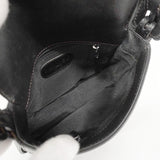 【6ib1823】シャネル ショルダーバッグ ラムスキン ブラック【中古】レディース