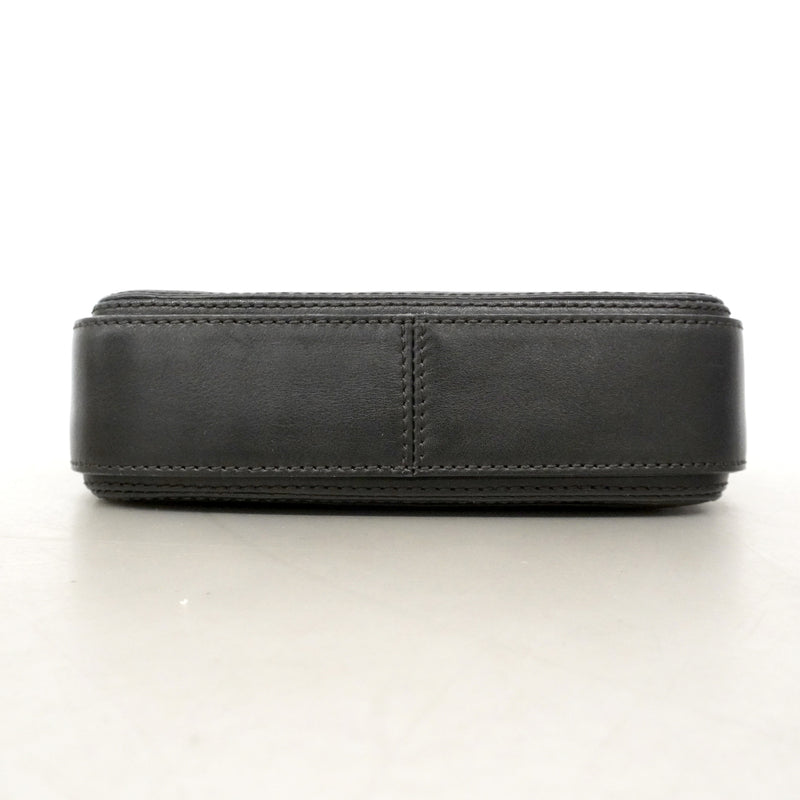【6ib1823】シャネル ショルダーバッグ ラムスキン ブラック【中古】レディース