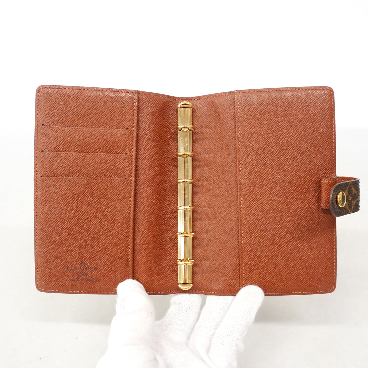 【6ib1825】ルイヴィトン 手帳カバー モノグラム アジェンダPM R20005 ブラウン【中古】メンズ レディース ユニセックス
