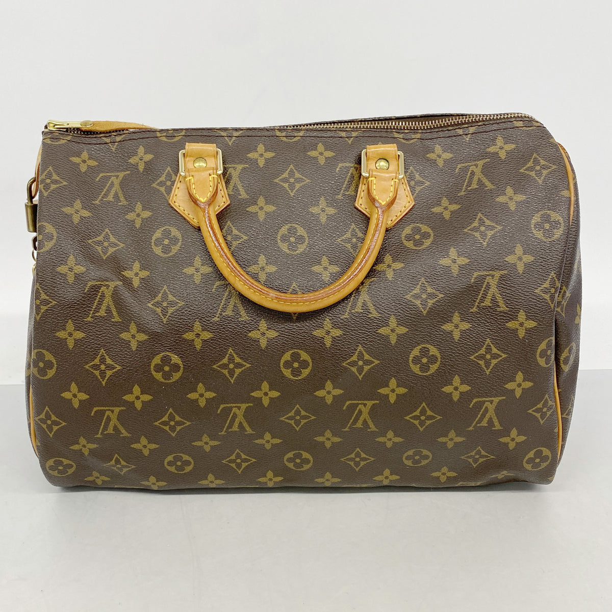 【6ib1826】ルイヴィトン ハンドバッグ モノグラム スピーディ35 M41107 ブラウン【中古】レディース