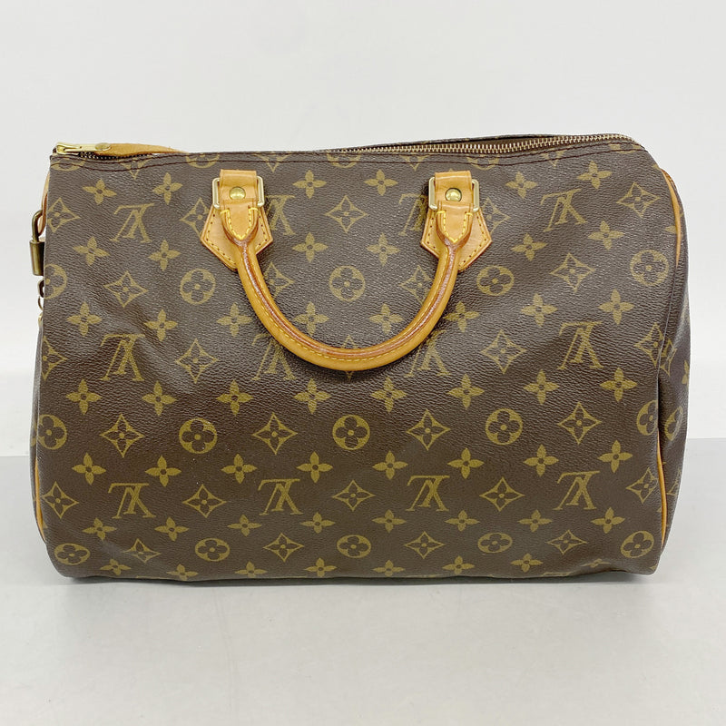 【6ib1826】ルイヴィトン ハンドバッグ モノグラム スピーディ35 M41107 ブラウン【中古】レディース
