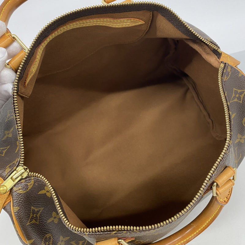 【6ib1826】ルイヴィトン ハンドバッグ モノグラム スピーディ35 M41107 ブラウン【中古】レディース