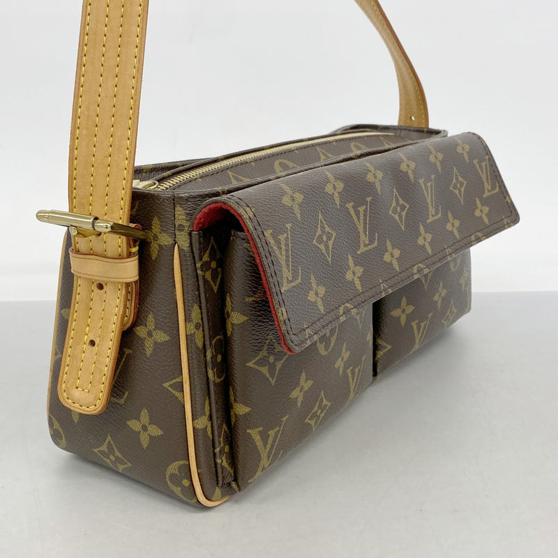 【6ib1827】ルイヴィトン ショルダーバッグ モノグラム ヴィバシテMM M51164 ブラウン【中古】レディース