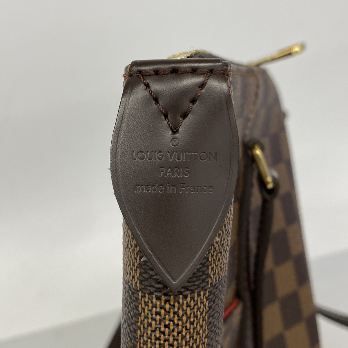 【6ib1830】ルイヴィトン トートバッグ ダミエ トータリーMM N41281 エベヌ【中古】レディース