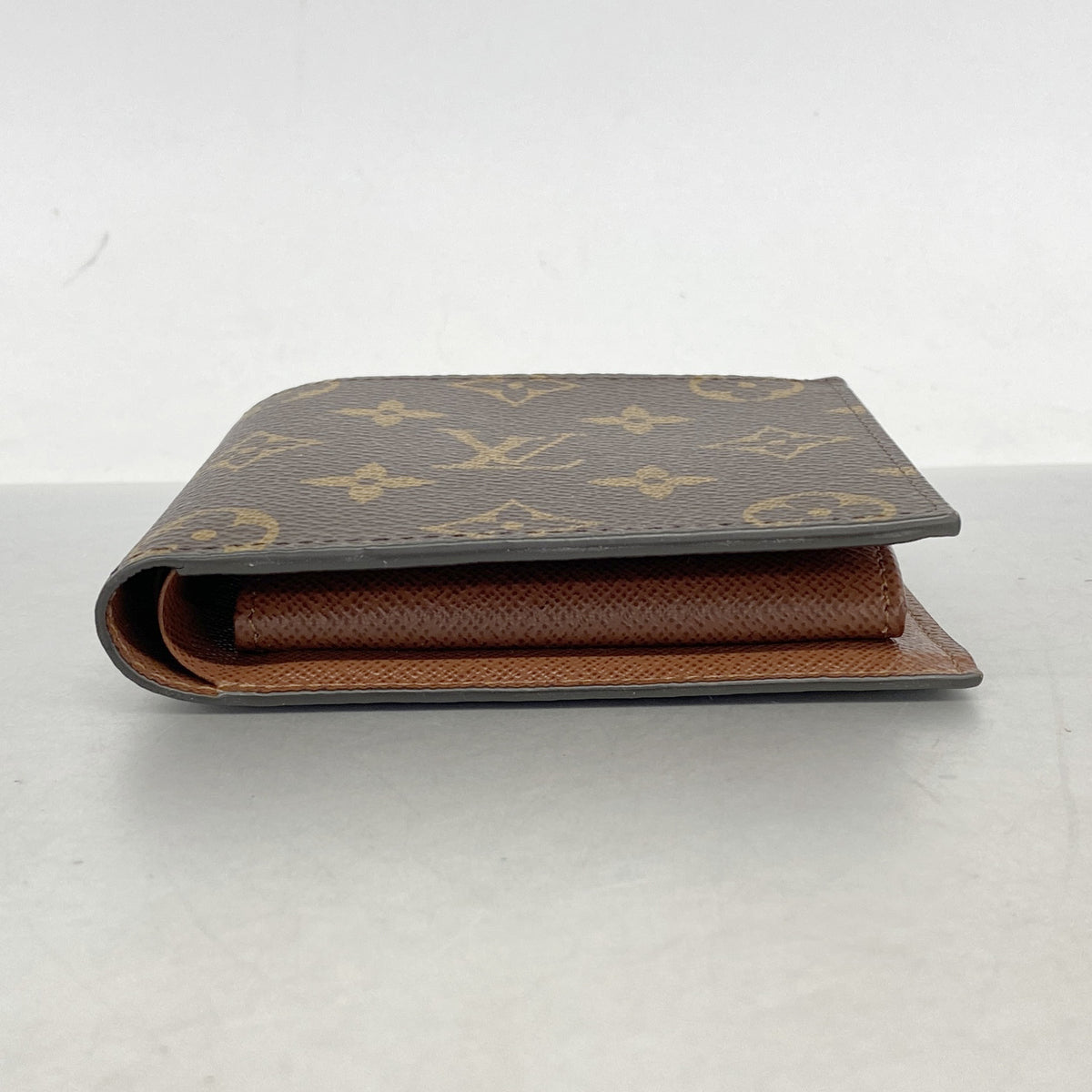 【6ib1834】ルイヴィトン 財布 モノグラム ポルトフォイユマルコNM M62288 ブラウン【中古】メンズ