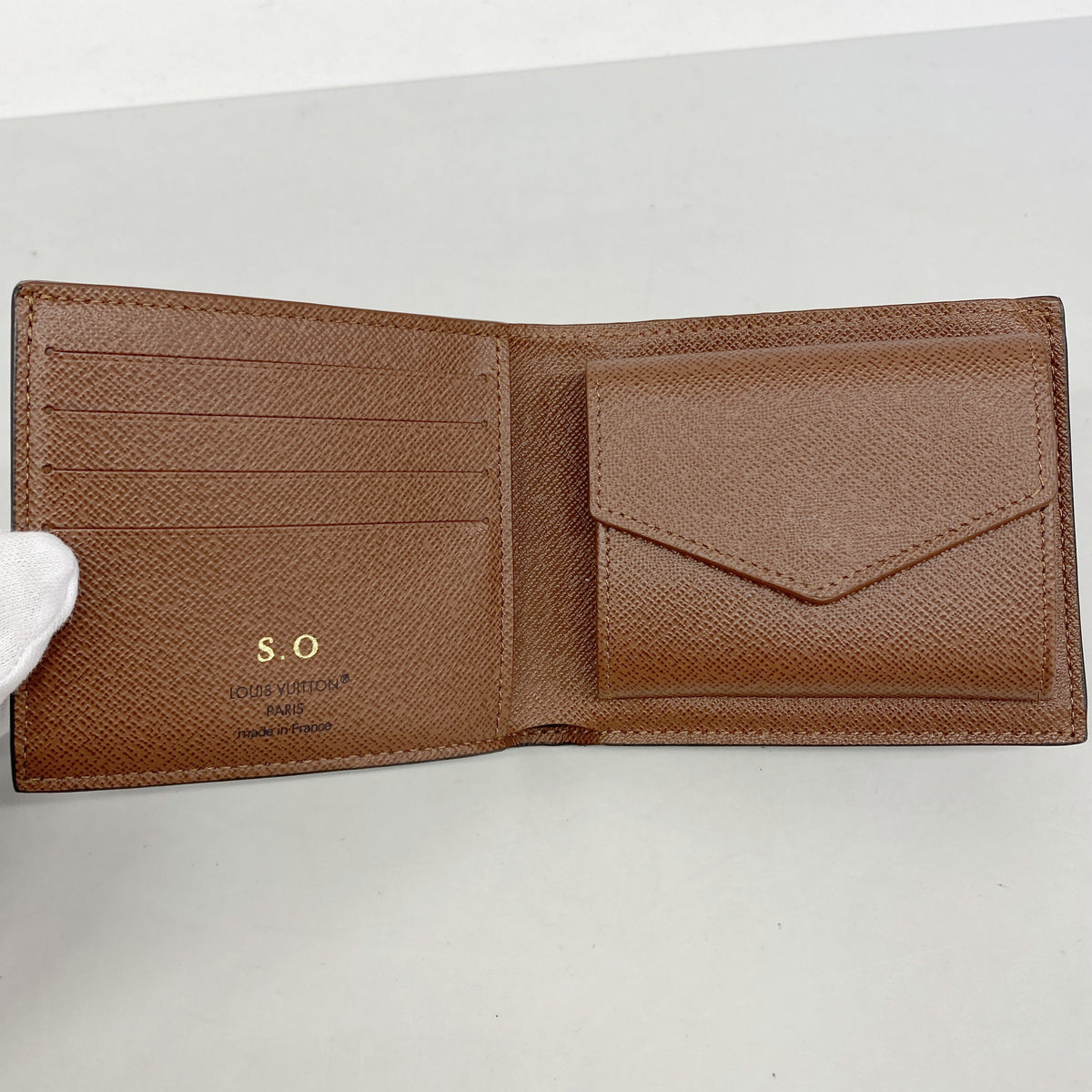 【6ib1834】ルイヴィトン 財布 モノグラム ポルトフォイユマルコNM M62288 ブラウン【中古】メンズ