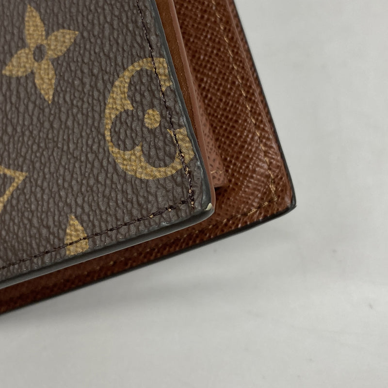 【6ib1834】ルイヴィトン 財布 モノグラム ポルトフォイユマルコNM M62288 ブラウン【中古】メンズ